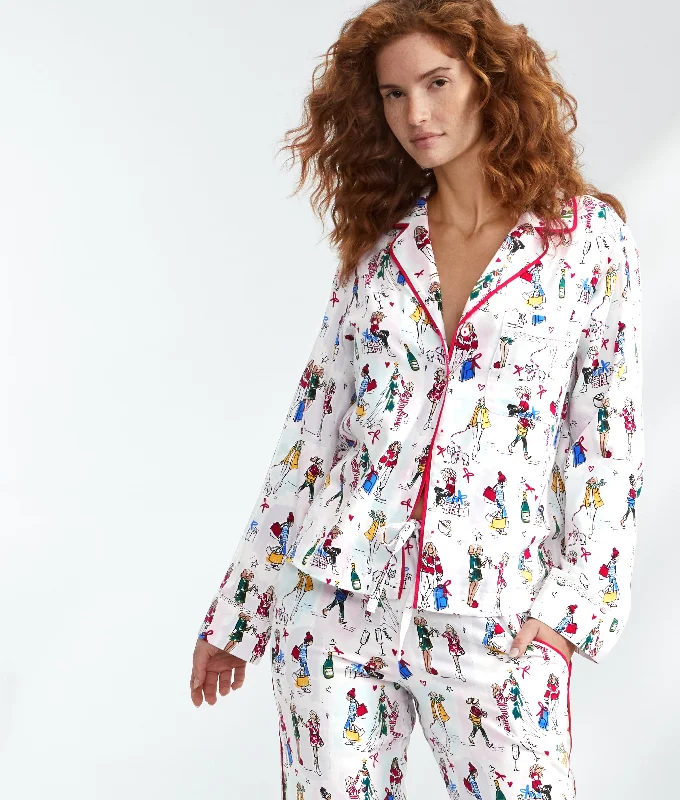 Bare Women's The Spark Joy Brushed Cotton Pajama Set