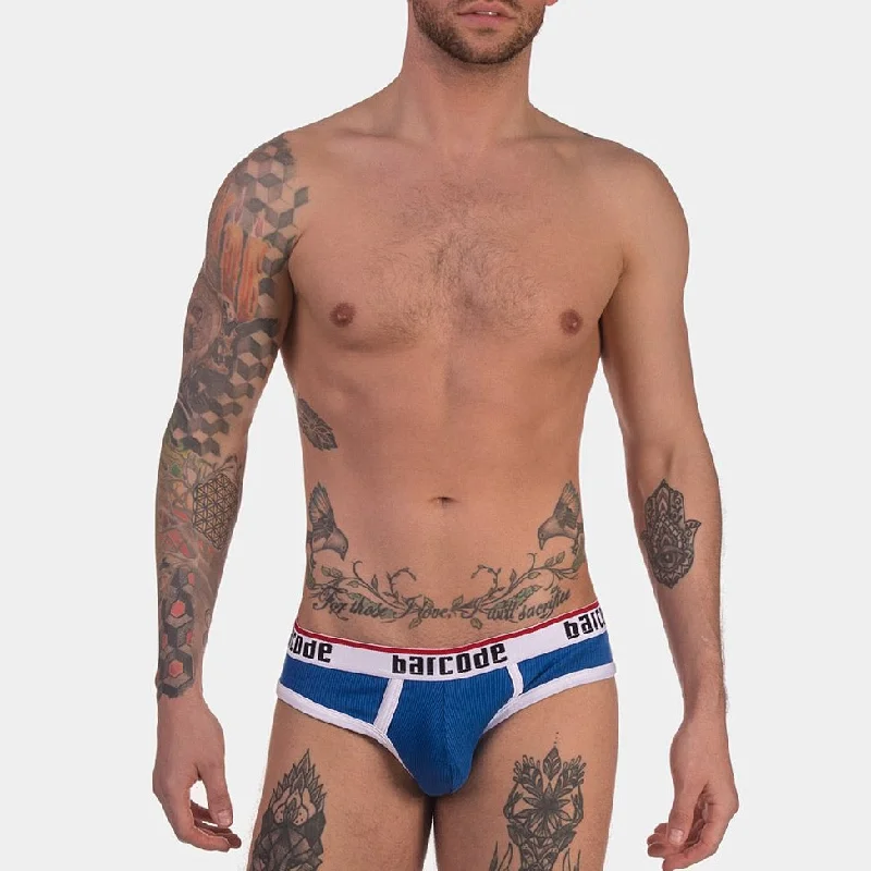 Slip azul Kai para hombre - Barcode Berlin