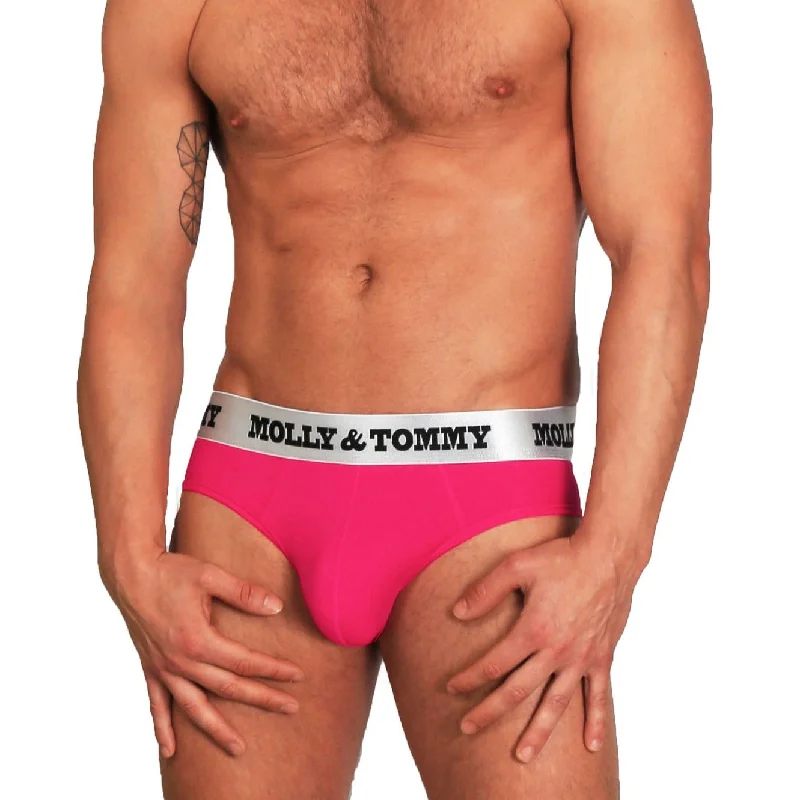 Full Cotton Brief - Colour: Fuchsia