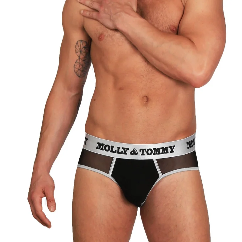 Mesh Brief - Colour: BLACK