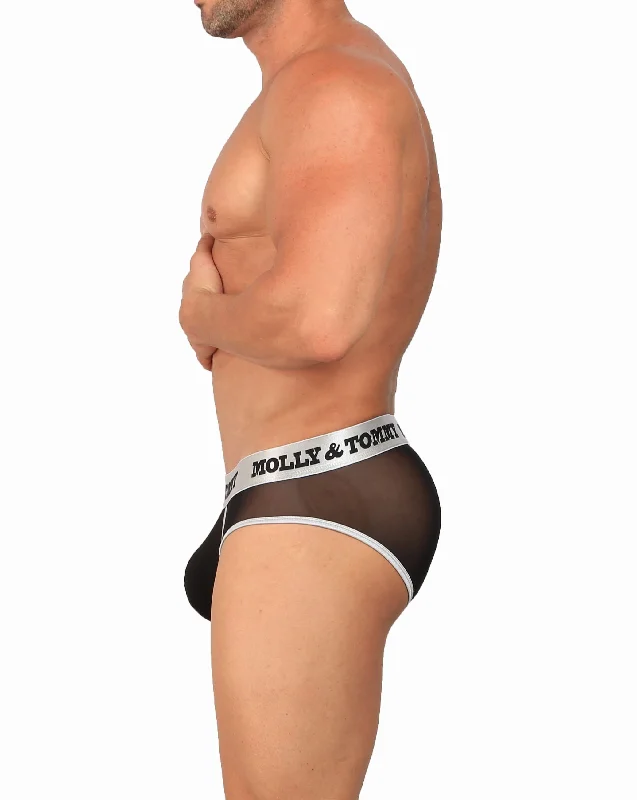 Mesh Brief - Colour: BLACK