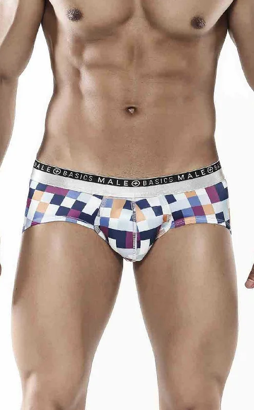 Malebasics New Hipster Brief Pixels