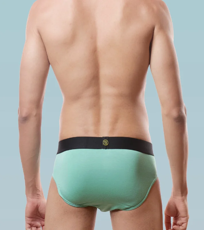 Micro Modal Men's Spear Mint Brief