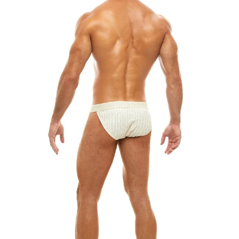 Slip Ivory Knitted Tanga - Modus Vivendi