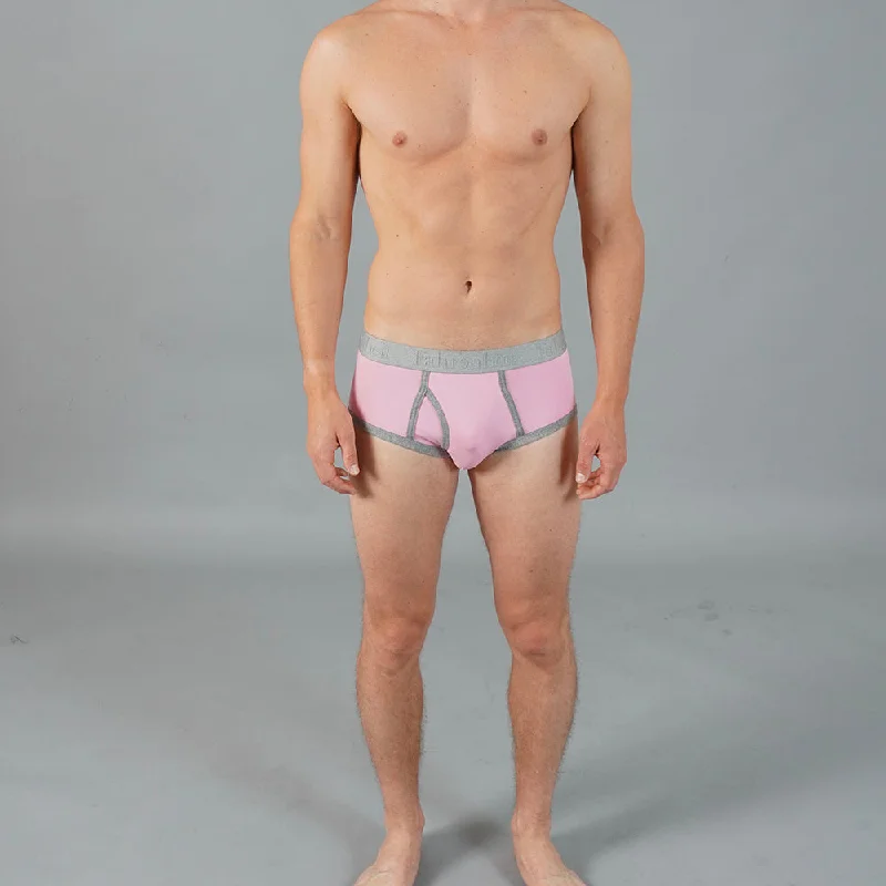 Wayne Brief | Solid Pink