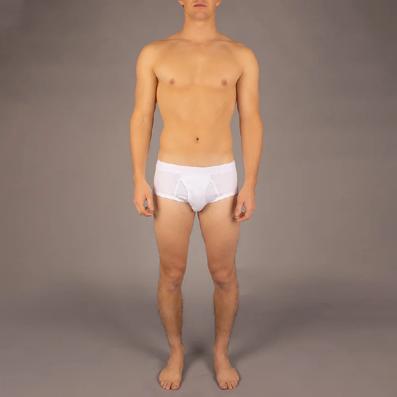 Wayne Brief | Solid White