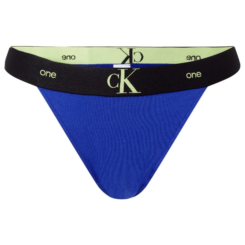 Calvin Klein Ck One High Leg Tanga - Clematis