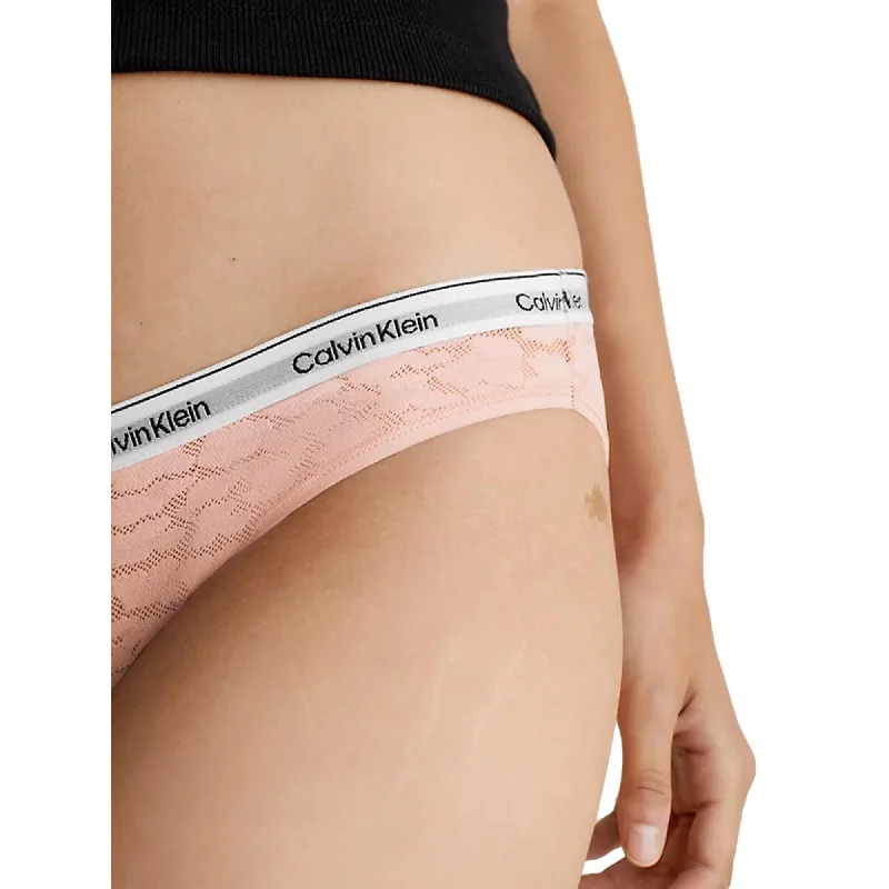 Calvin Klein Modern Logo With Lace Bikini - Subdued