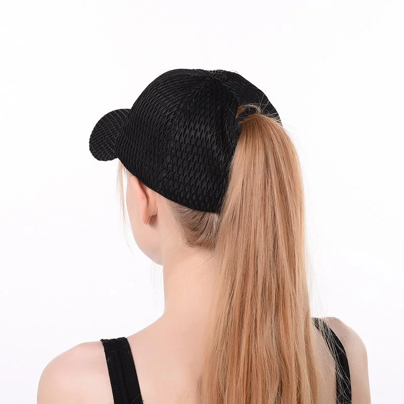 Casquette STITCH pour chignon ou queue de cheval