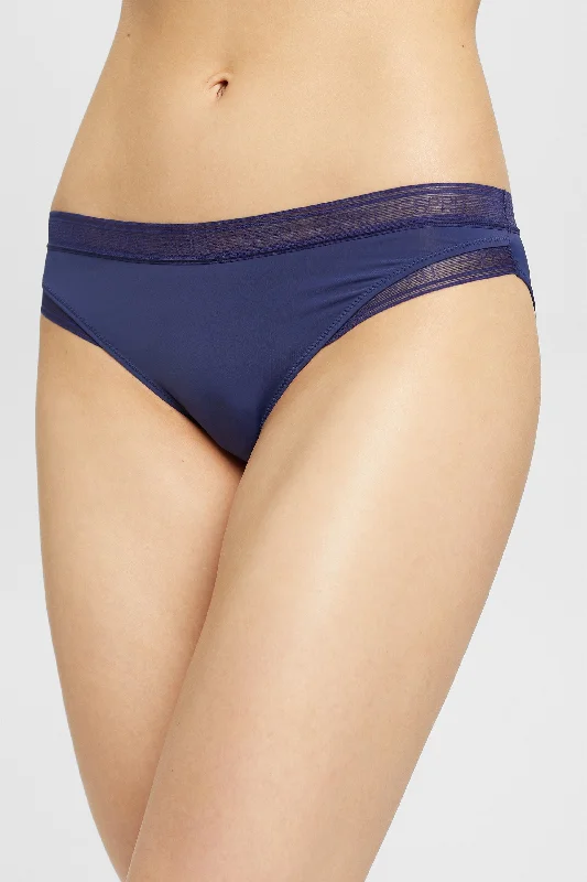 Esprit slip brief met logo - 073EF1T315  - Dark blue