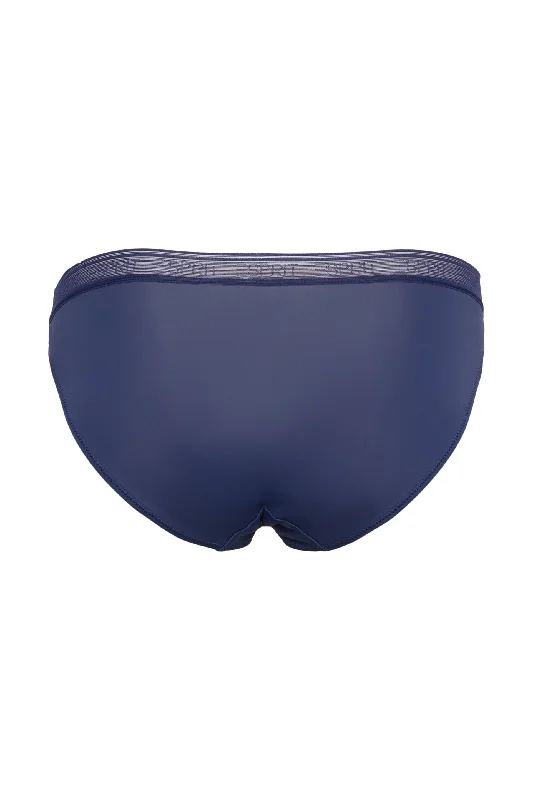 Esprit slip brief met logo - 073EF1T315  - Dark blue