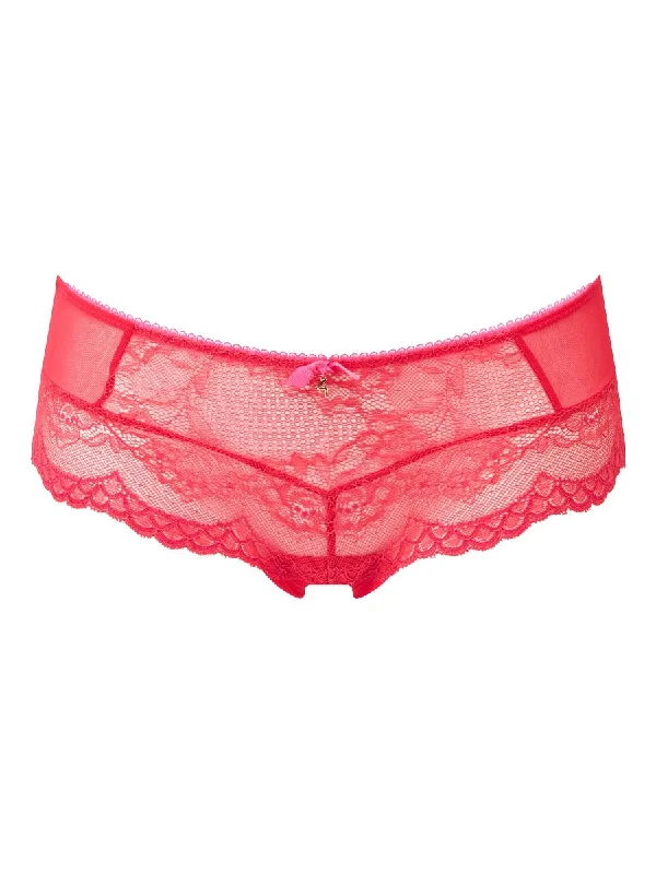 Gossard Superboost Lace Short - Rose Red