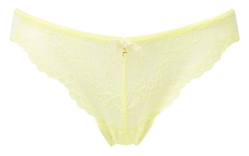 Gossard Superboost Lace Thong - Lemon