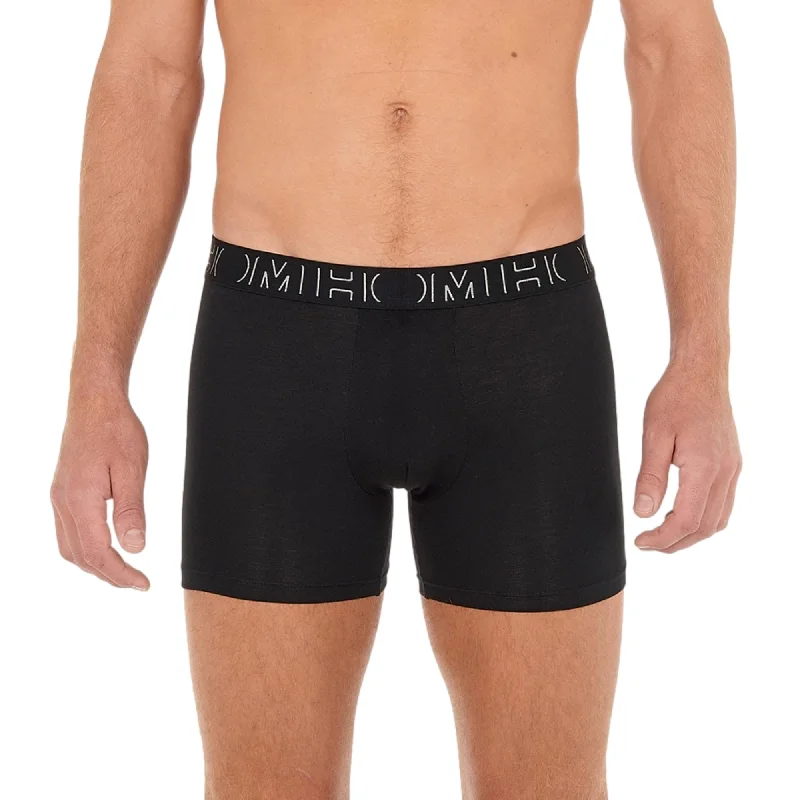 HOM Patrick #2 Long Boxer Briefs 3 Pack - Black/Grey/Grey