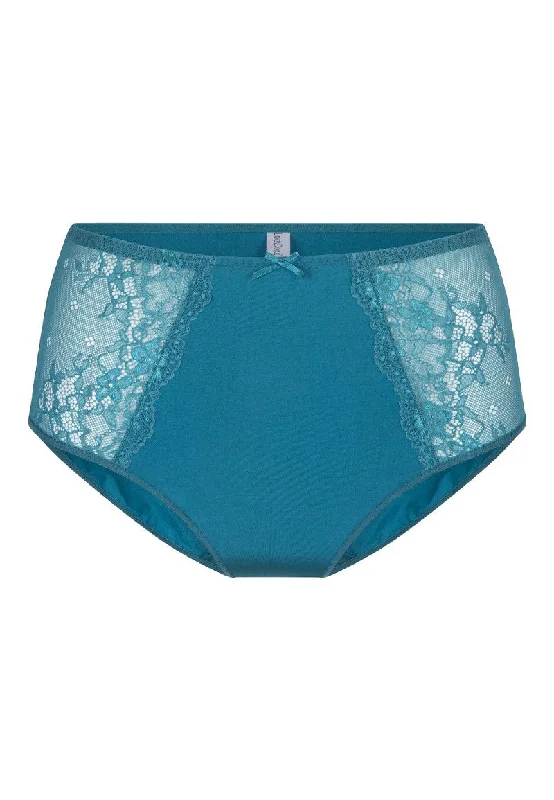 LingaDore Daily Collection High Waist Brief - Deep Lake