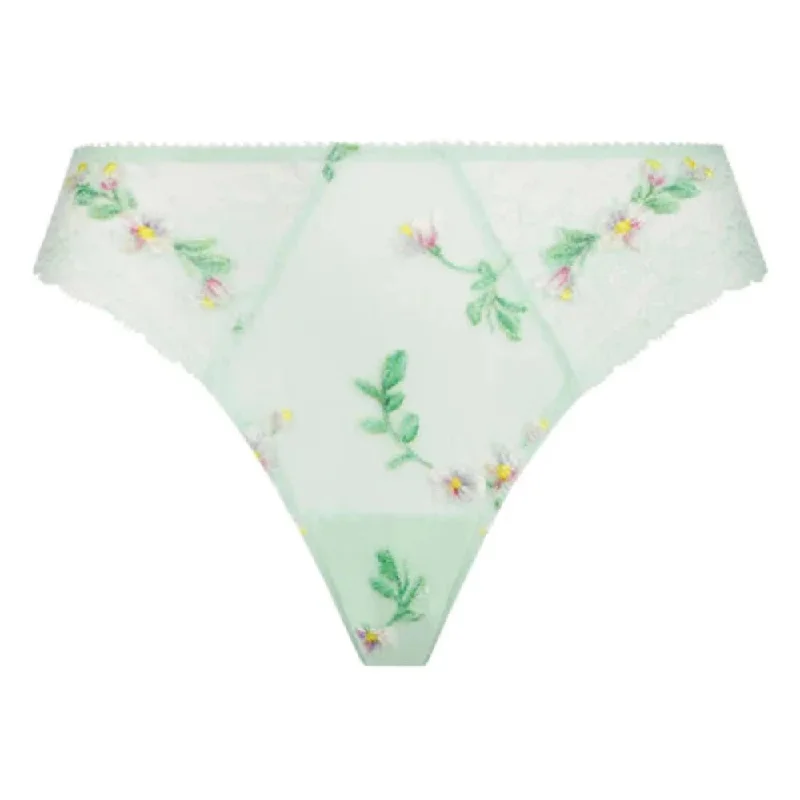 Lise Charmel Amour Nymphea Italian Brief In Jade Aqua