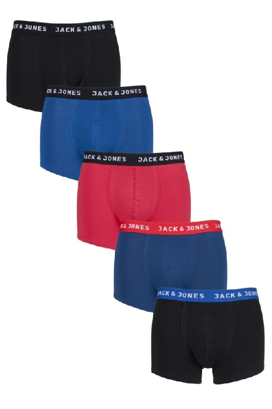 Mens 5 Pack Jack & Jones Jacnew Trunks