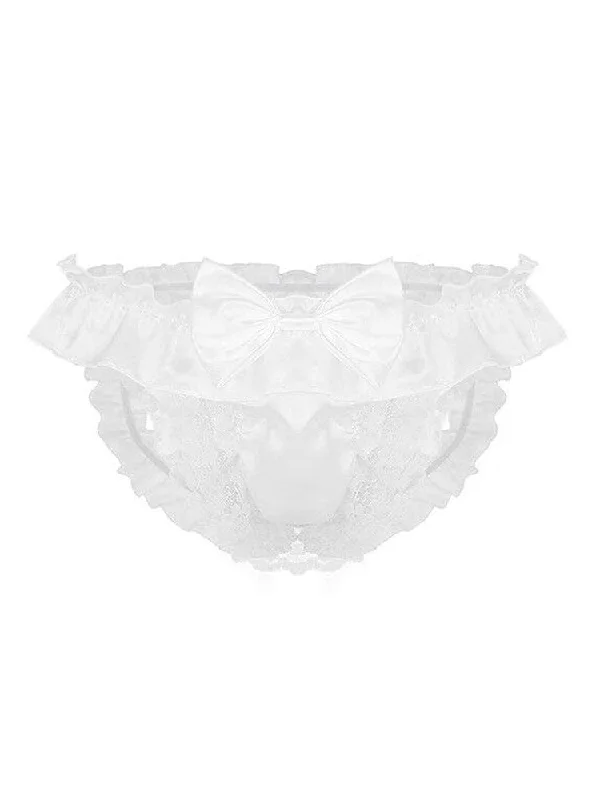 Men's Lace T Panty Thong