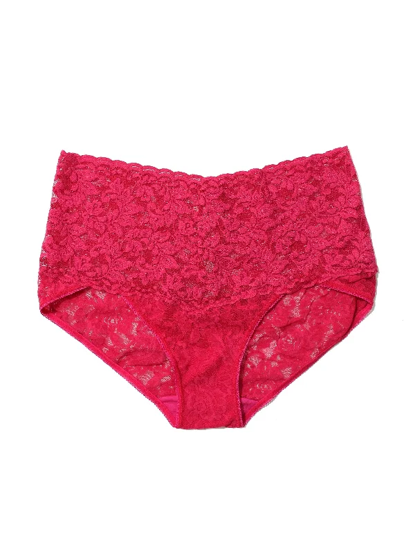 Retro Lace V-Kini Evening Pour Red Sale