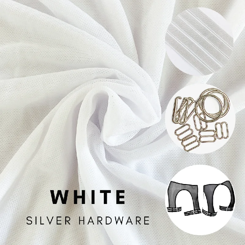 White + Silver / Small