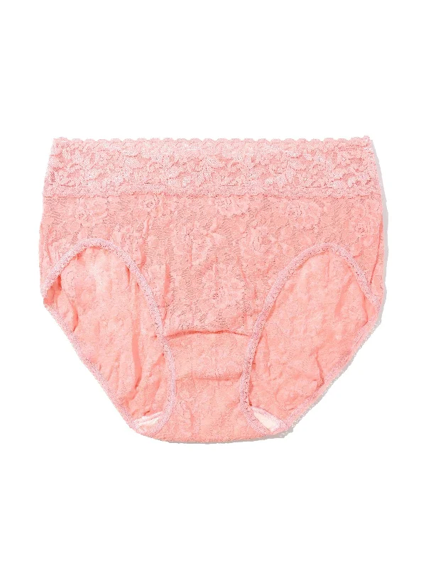 Signature Lace French Brief Snapdragon Peach Sale