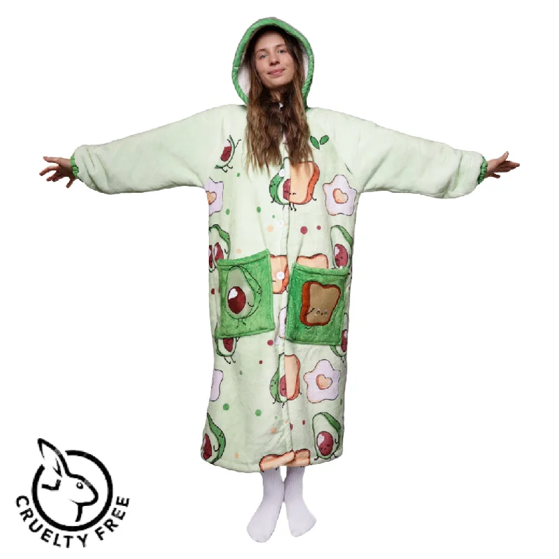 COZYJAMA™ - WEARABLE AVOCADO BLANKET