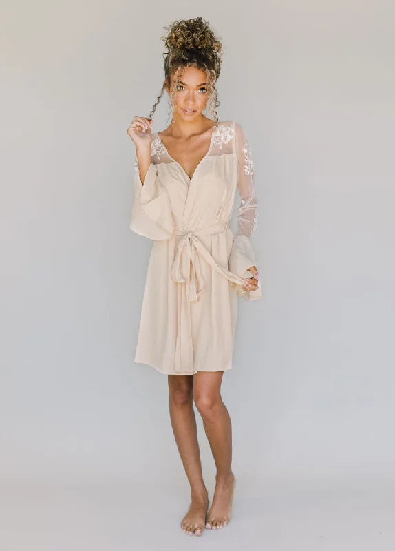 HILDY ROBE- CHAMPAGNE