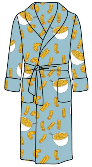 Mac and Cheese Women's Bamboo Robe