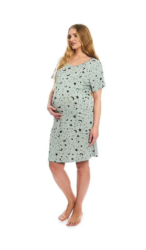 Rosa Hospital Gown Twinkle Night