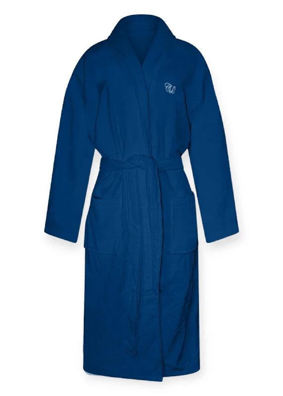 Velvetica™ Luxury Bathrobe - Shawl Collar (Navy)