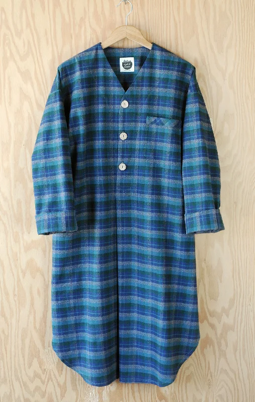 Classic Nightshirt - Acadian Plaid Flannel