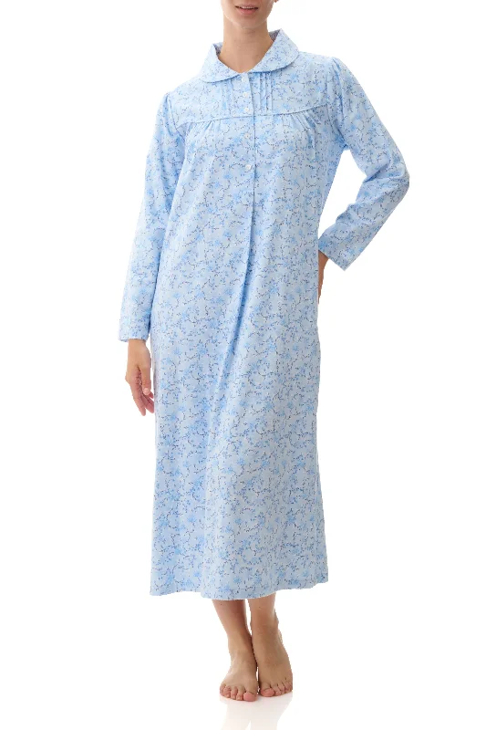 Givoni Vanessa Long Cotton Flannelette Nightie 3FL88V