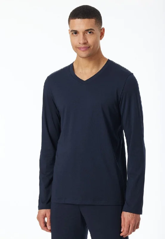 Langarmshirt V-Ausschnitt 182187