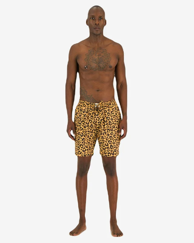 Leopard Print Shorts - Leopard Skin