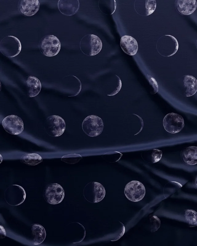 Men's long pyjamas set - Moons