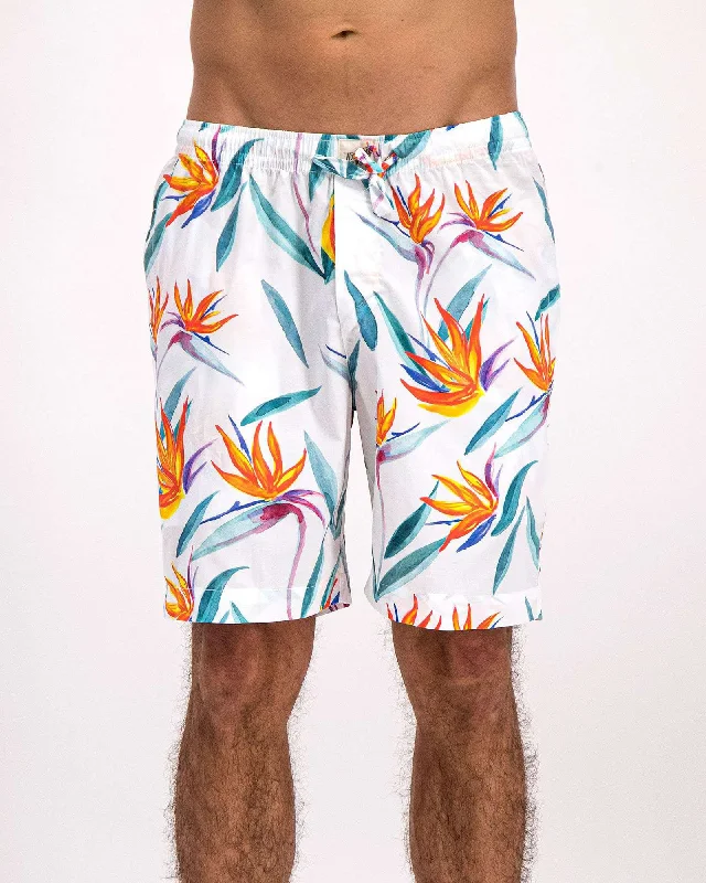 Men's Lounge Shorts - Strelitzia