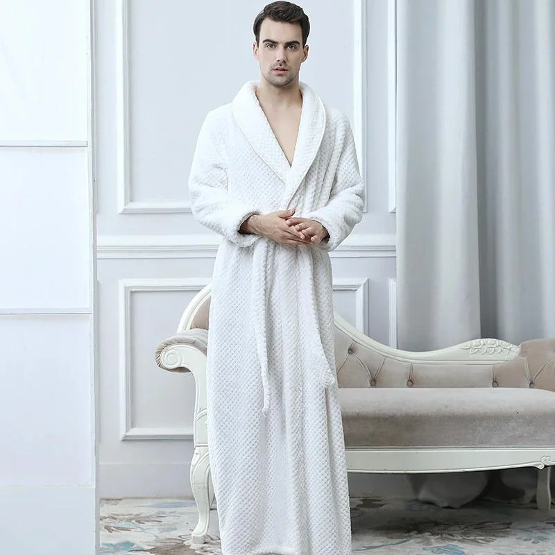 Robe de Chambre Homme<br> Blanc