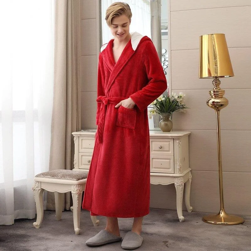 Robe de Chambre Homme<br> Rouge