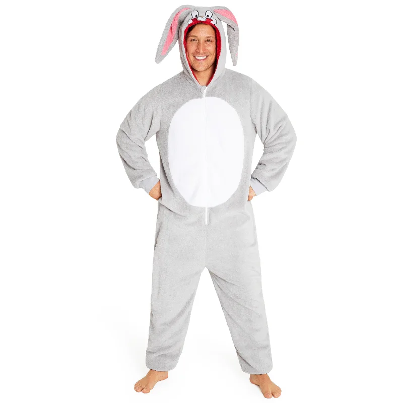 LOONEY TUNES Adult Onesie for Men - Bugs Bunny