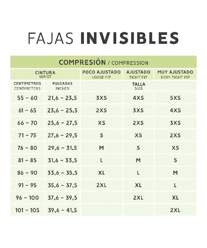 FAJAS SIN COSTURAS - STRAPLESS ( REF. C-041 - C-043 )