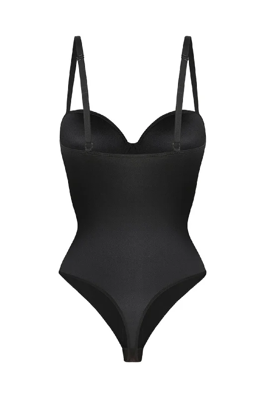 Tease Shaping Bodysuit - Black